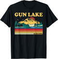 Vintage Retro Family Vacation Michigan Gun Lake