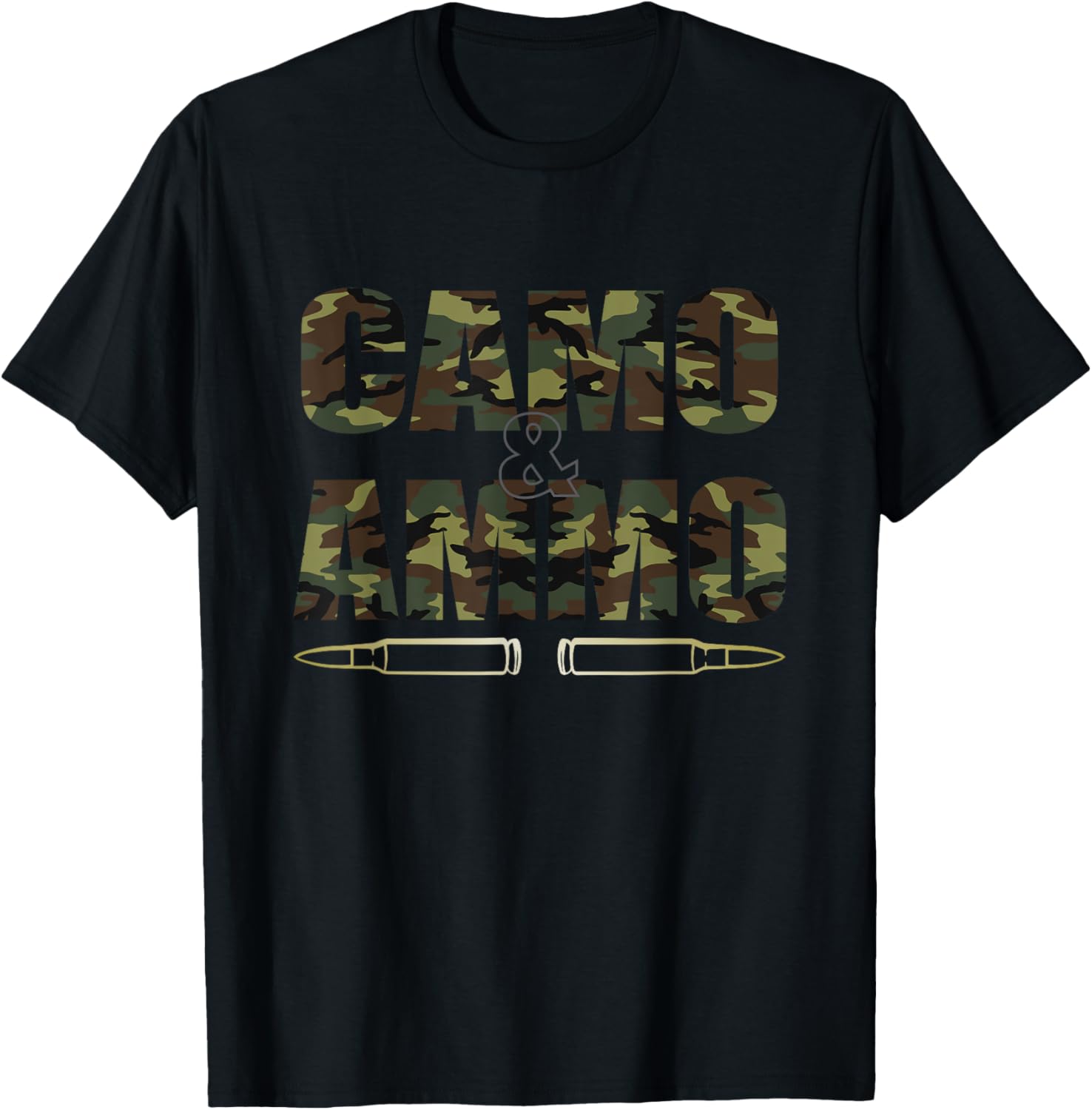 Camo Ammo T Shirt Gun Laws 2Nd Amendment Right