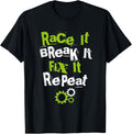 Race Break Fix It Repeat Funny Diesel Mechanic