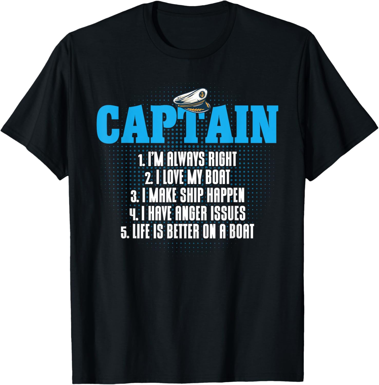 Captain I Love My Boat Captain Boating