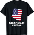 Distressed Patriotic Usa Flag Steamboat Arizona