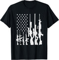 Gun And Rifle Shirt American Flag Patriotic Gun