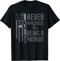 Never Apologize Being A Patriot Patriotic Usa Pro Gun