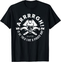 Arrrrgh It Be Talk Like A Pirate Day Funny Motto Skull Guns