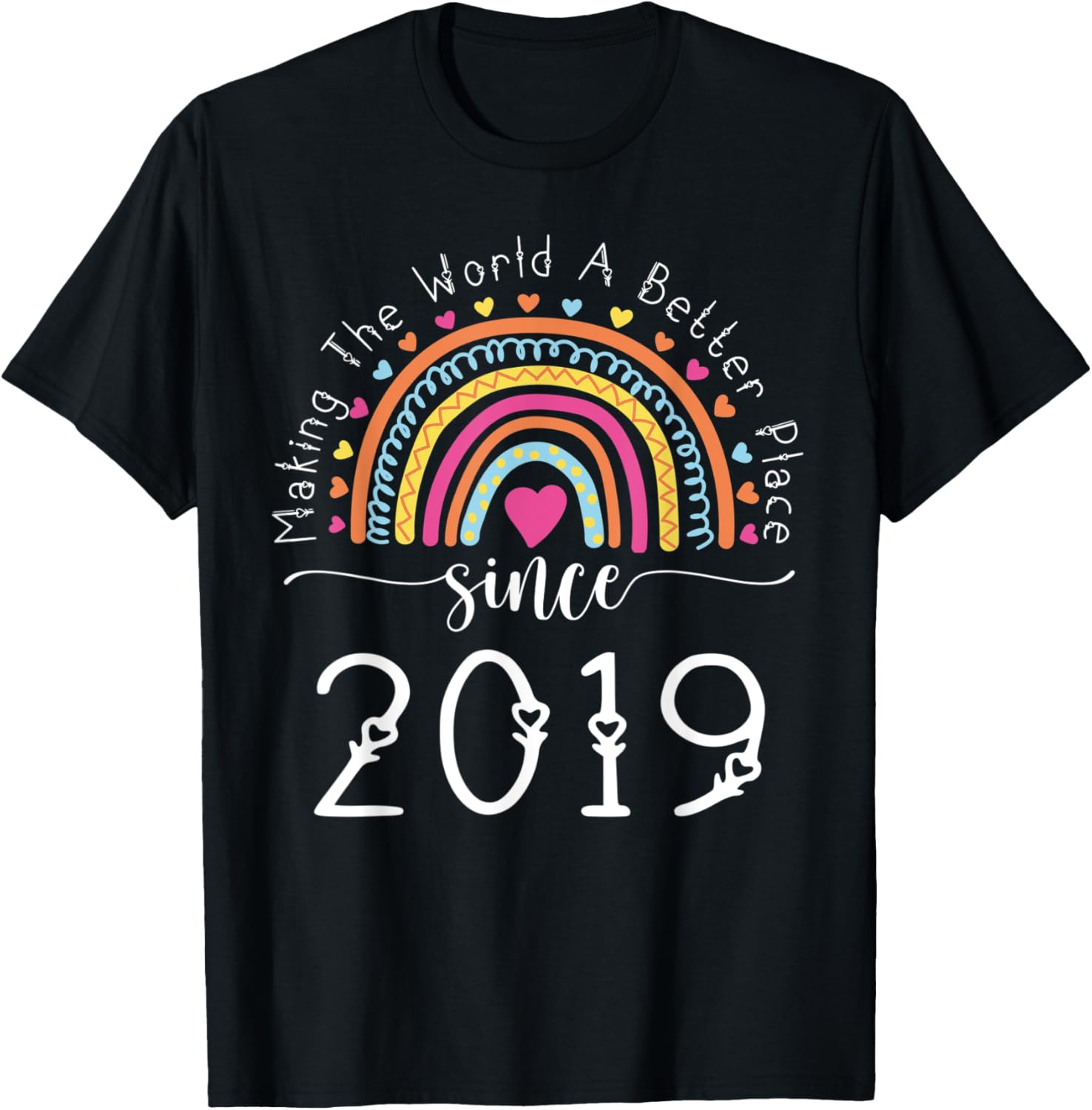 3rd Birthday Born Making The World Better Place Since 2019