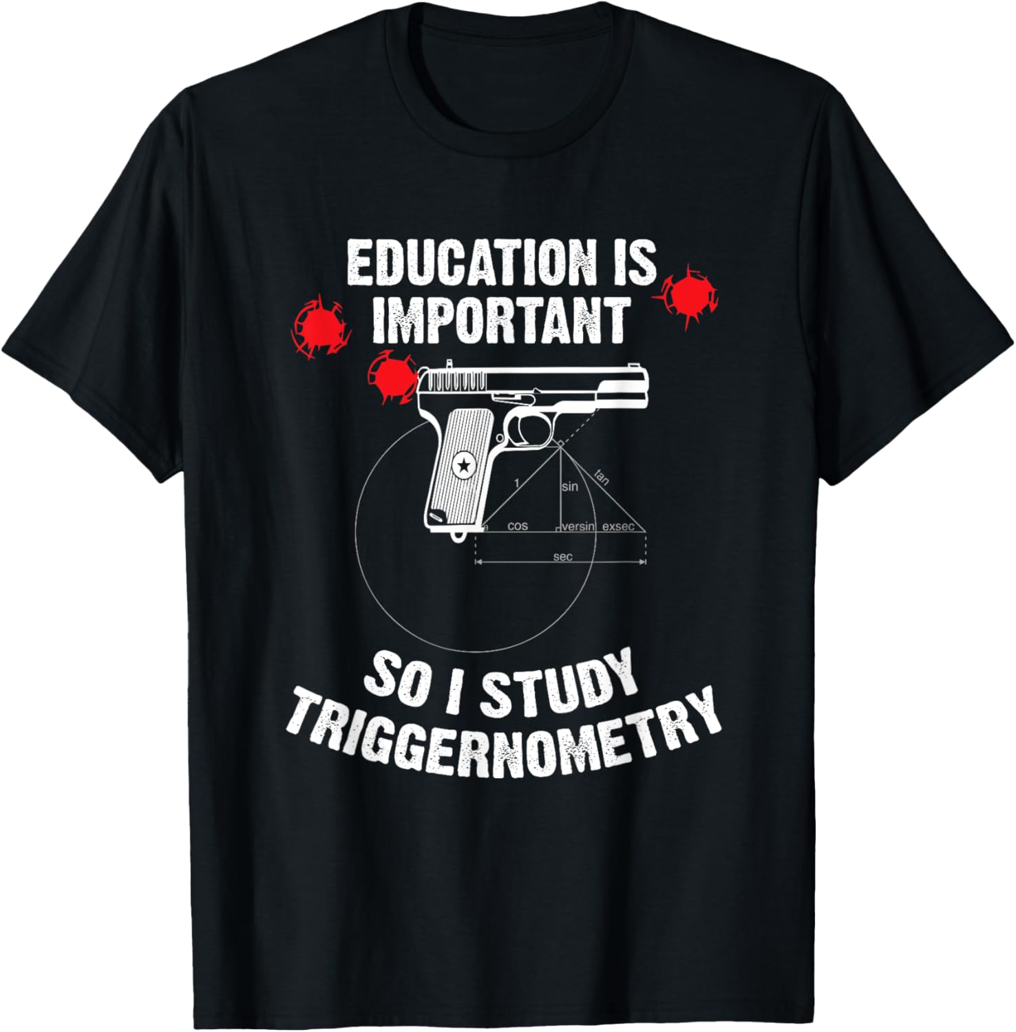 I Study Triggernometry Shirt Gun Education T Shirt