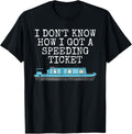 Narrowboat Speeding Ticket Funny Canal Boat Lover