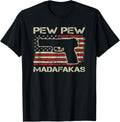 Pew Madafakas 9Mm 45 Ammo Usa Gun Flag Funny Pistol