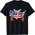 American Flag Revolver Gun Pro Gun Advocate Guns