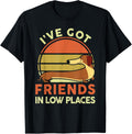 Dachshund-Shirt I've Got Friends In Low Places Funny Doxie
