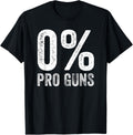 Guns Funny Sarcastic Quote Design Zero Percent Pro Guns