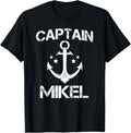 Captain Mikel Funny Birthday Personalized Name Boat