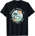 Cute Beach Motiv My Happy Place - Seaside T-Shirt for Men Women Kids