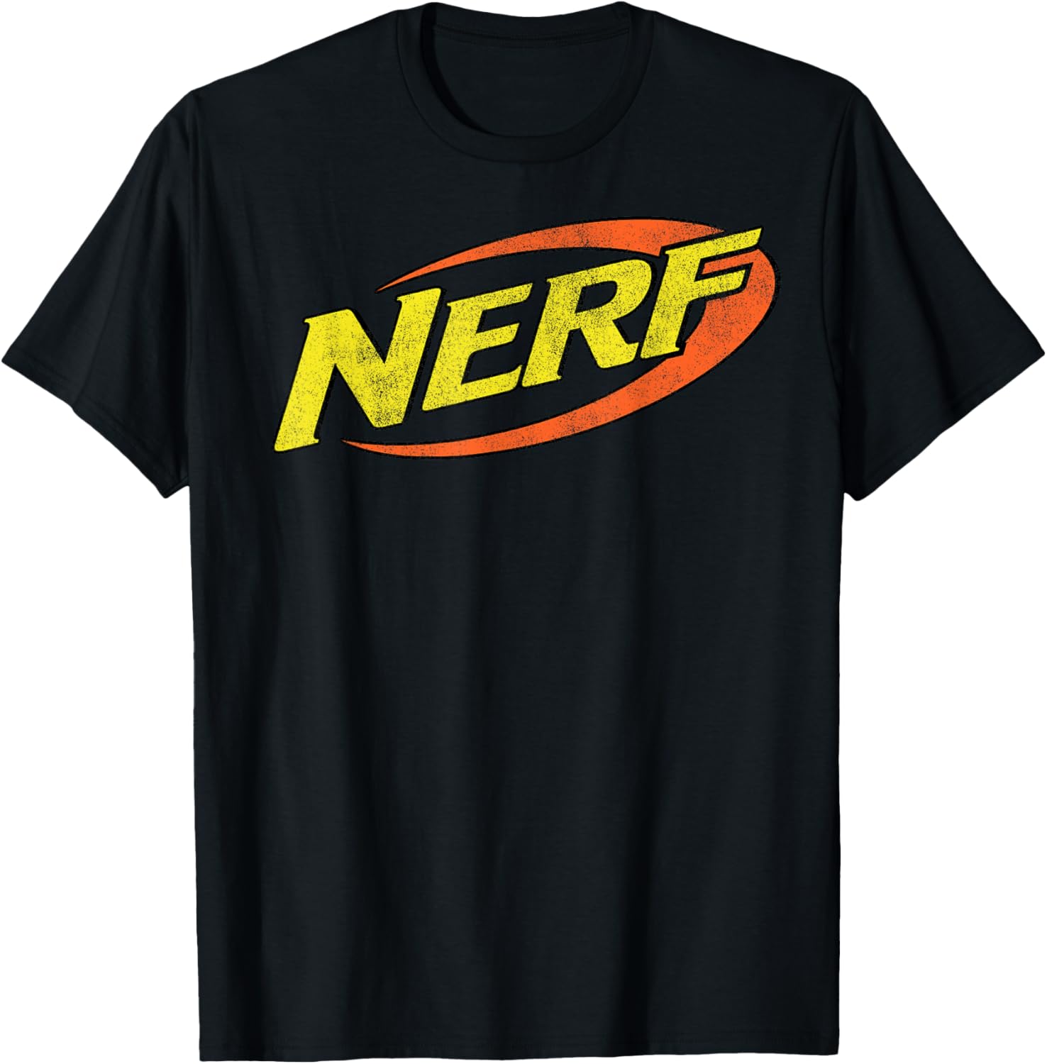 Nerf Classic Distressed Retro Color Logo