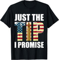 Us Flag Gun Lover T Shirt Just Tip I Promise Shirt