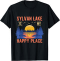 Sylvan Lake Is My Happy Place Camping Sayings Camper