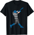 Baseball Is My Happy Place Tee Shirt