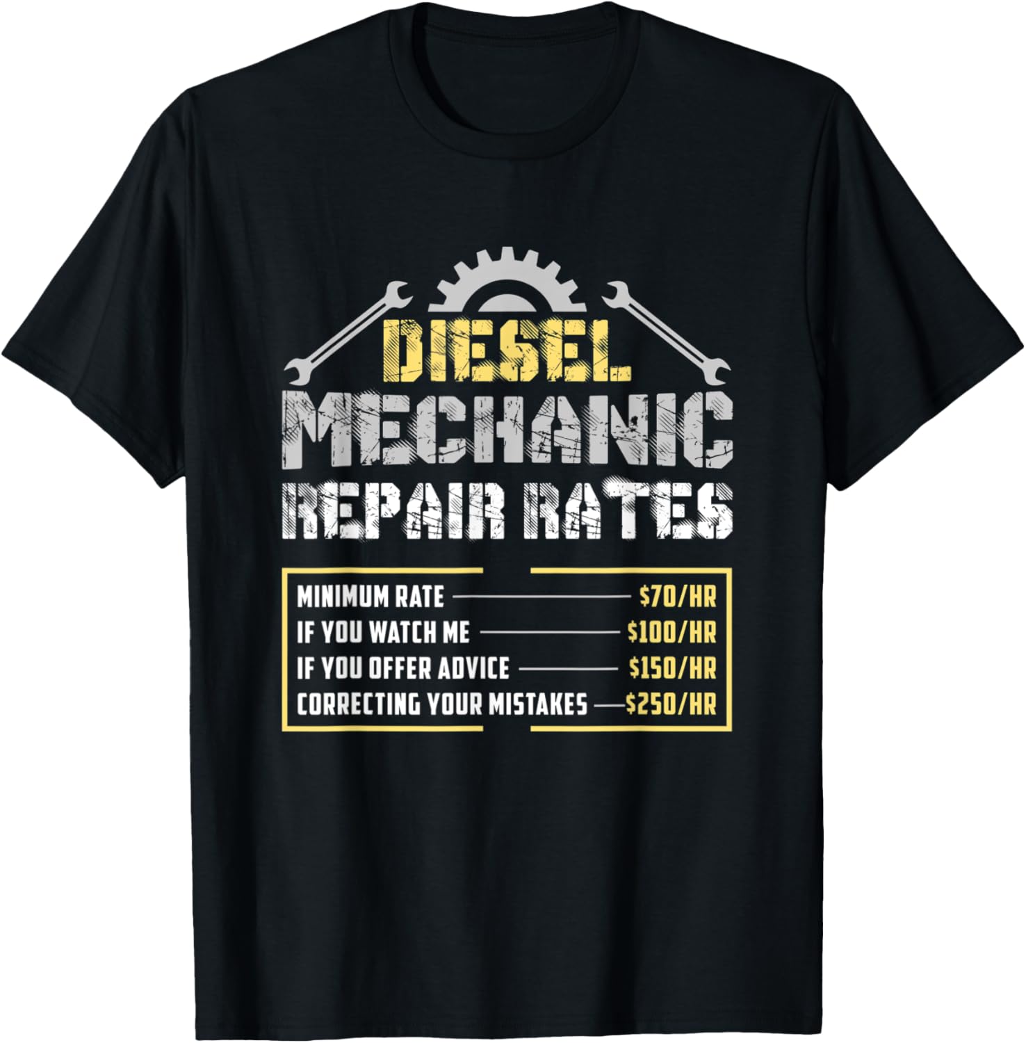 Diesel Truck Mechanic Automechanic Repair Rate List