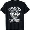 Awesome Dads Have Tattoos Beards Ink Gun Tattoo