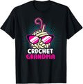 Crochet Lady Funny Grandma Mom Crocheting Yarn Knitting