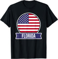 Florida - USA - American place name US flag design