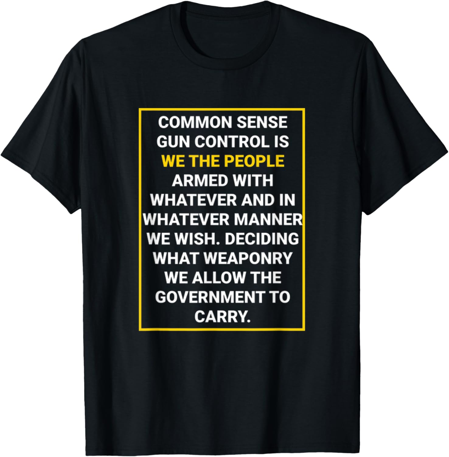 Common Sense Gun Control
