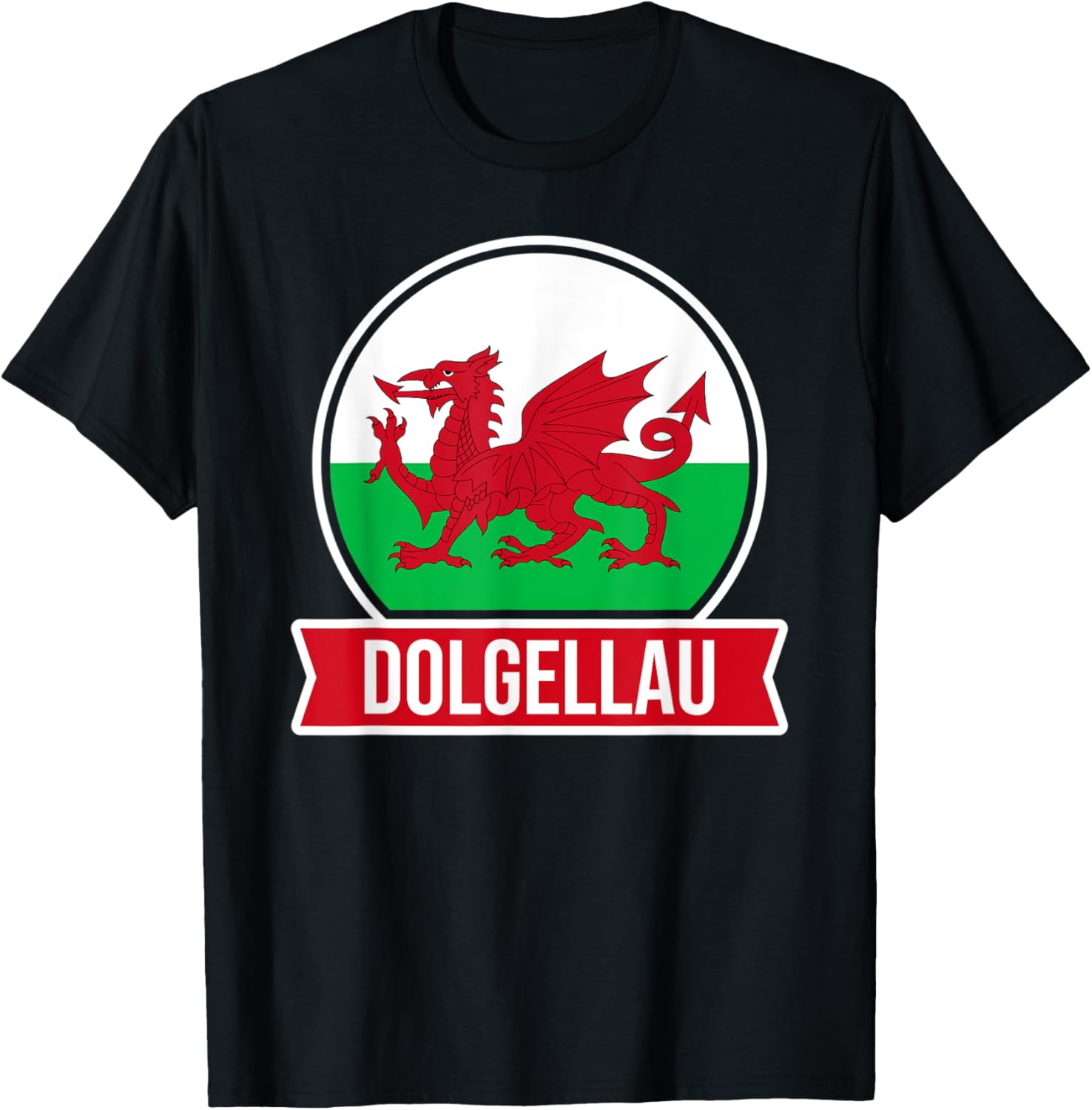 Dolgellau - Cymru - Wales - Welsh place name flag design