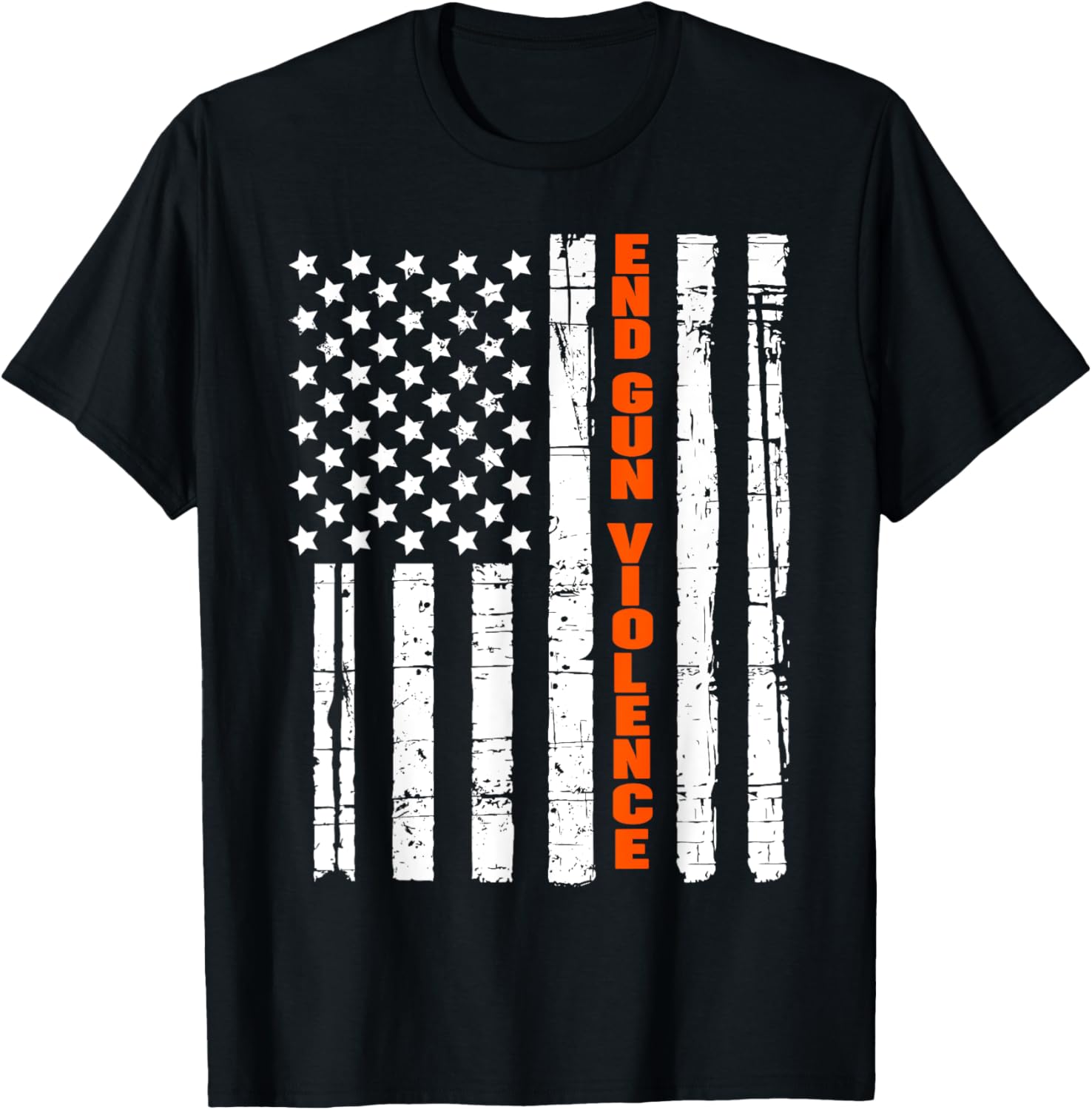 End Gun Violence American Flag End Gun Violence
