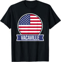 VACAVILLE - USA - American place name US flag design