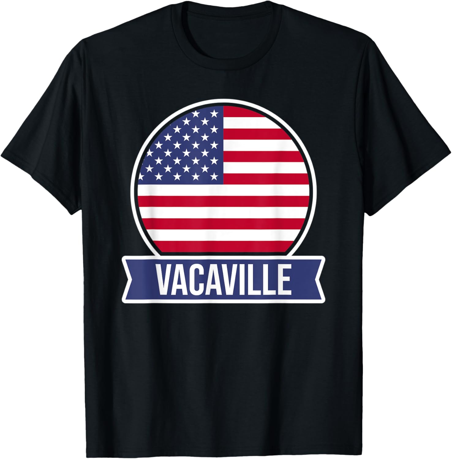 VACAVILLE - USA - American place name US flag design