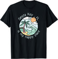 Cute Beach Motiv My Happy Place - Siesta Key T-Shirt for Men Women Kids