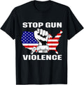 Stop Gun Violence T Shirt Gun Control Tee Enough Is Enough