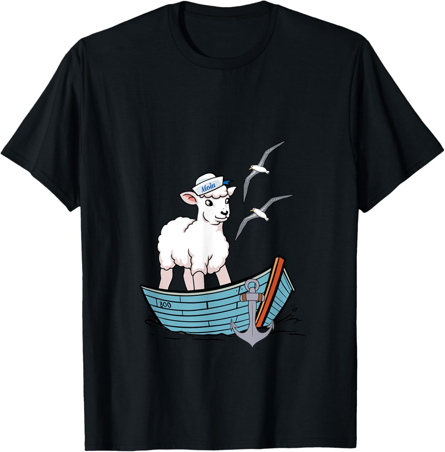Sheep Boat Sailor Adventure Boat