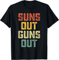 Suns Out Guns Out Cool Muscle Sun Vintage