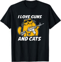 I Love Guns Cats 2Nd Amendment Gun Rights Fire Arms