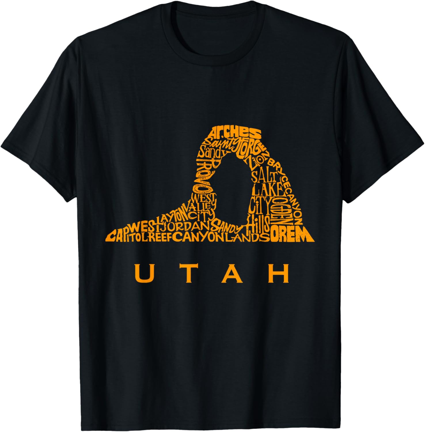 Arches National Park\u2019s Arch Made Of Utah\u2019s Famous Places