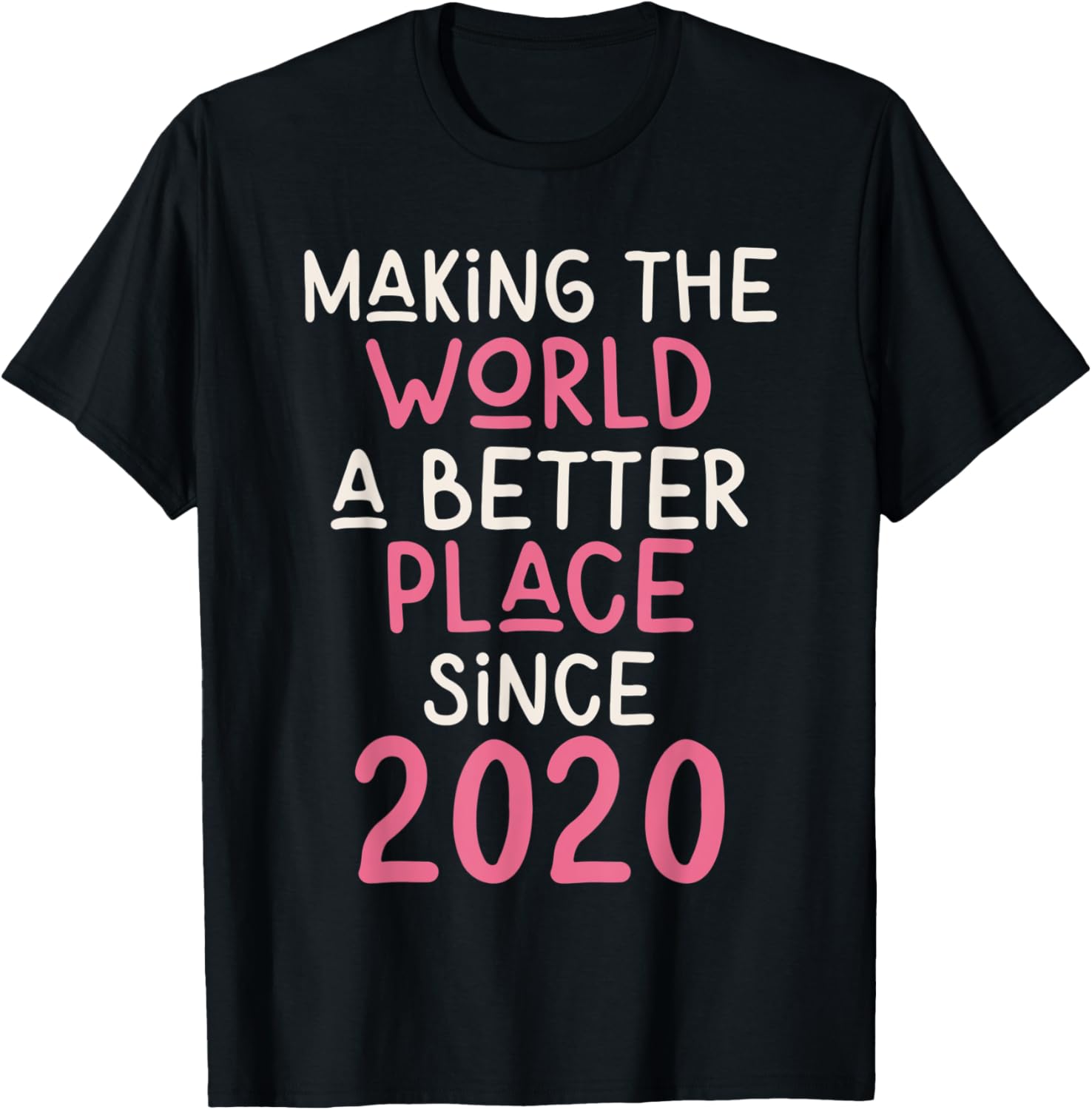 2020 Birthday - Making the World a better place since 2020