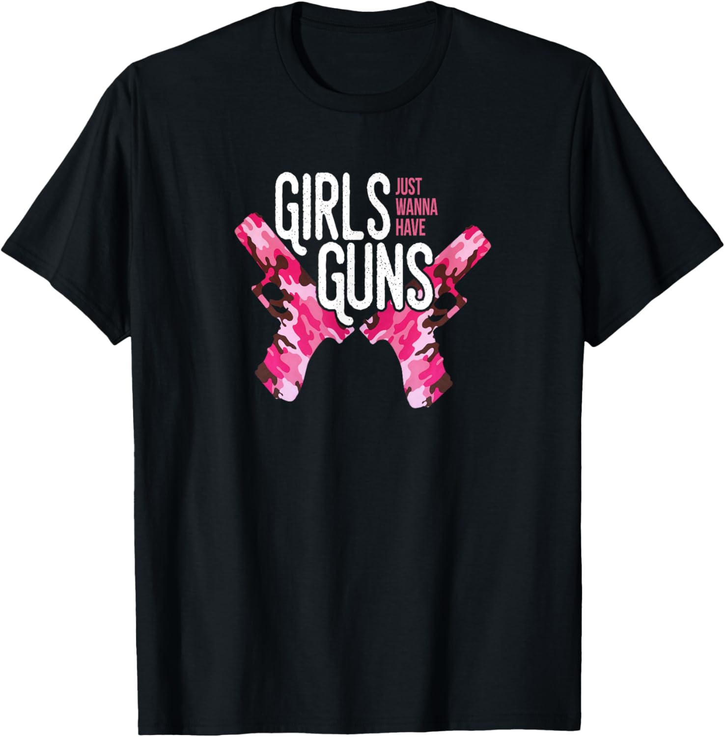 Girls Just Want To Have Guns Pink Camo Shooting Sports