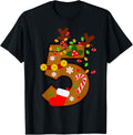 5 Year Old Christmas Reindeer 5th Birthday Kids Cute Funny
