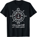 Pontoon Boat Captain Lake Men Women Boating Pontooning