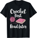 Crochet First Read Later Bookworm Yarn Crafter
