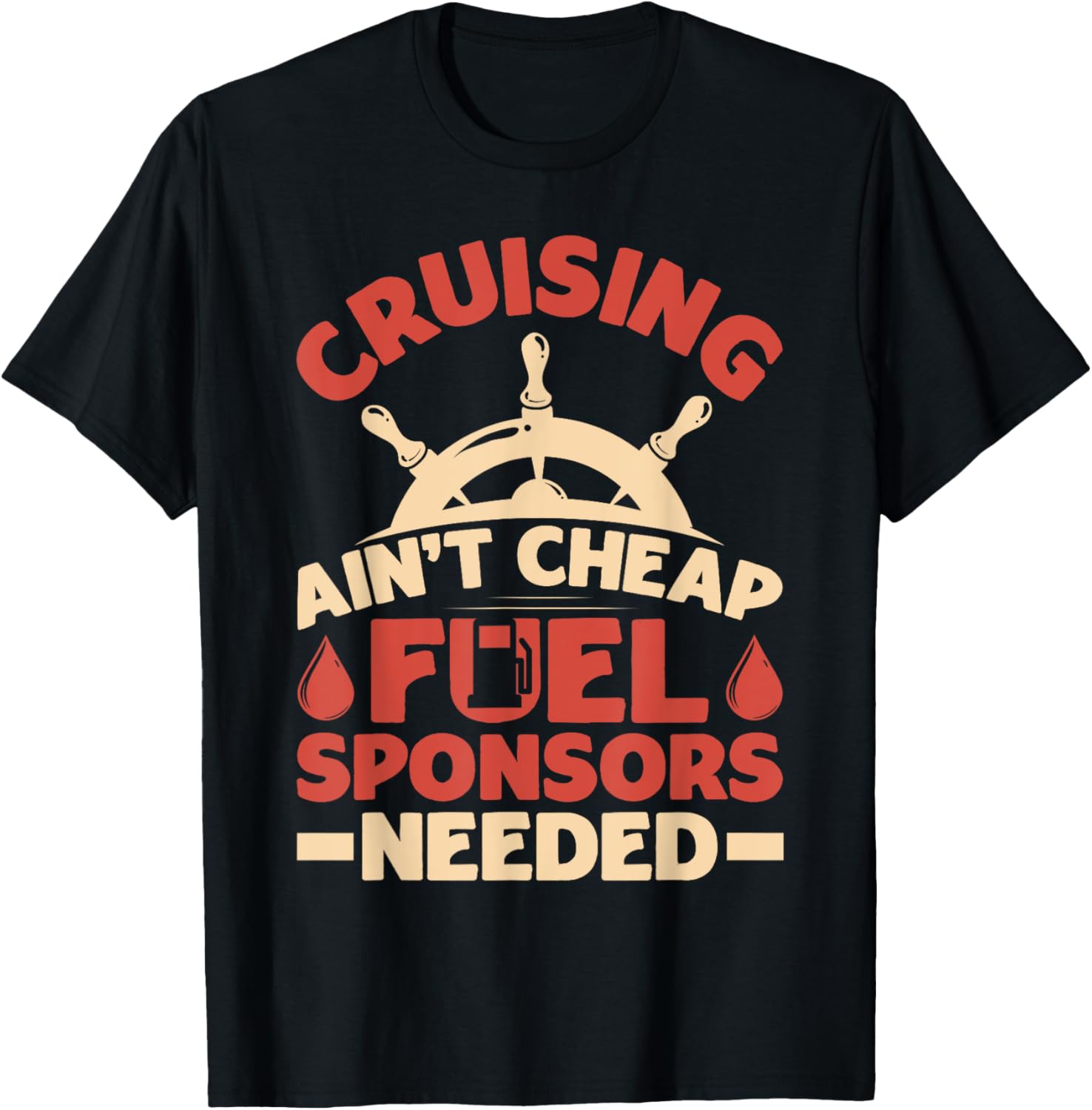 Funny Captain Gasoline Boat Motorboat