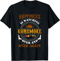 Happiness Is Watching Gun Smoke Over Again Cowboys