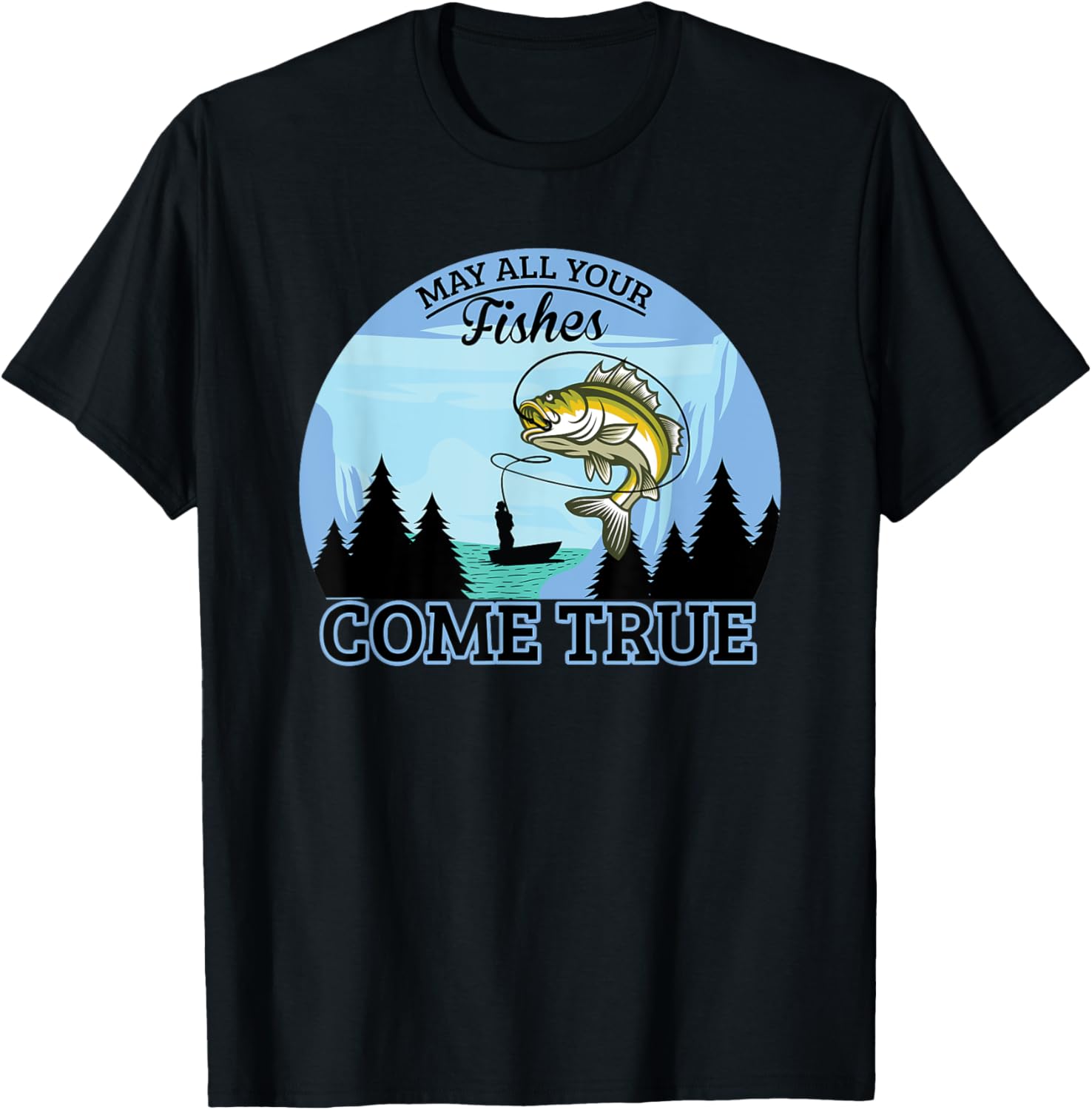 Vintage Fish Design Funny Boating Fishing