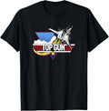 Top Gun Classic Inverted F 14 Tomcat Logo T Shirt Men Women