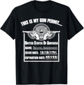 This Is My Gun Permit United States Of America 2Nd Amendment