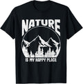 Nature Is My Happy Place Vacation Family Trip Summer Camping