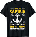I M Captain To Save Time Let S