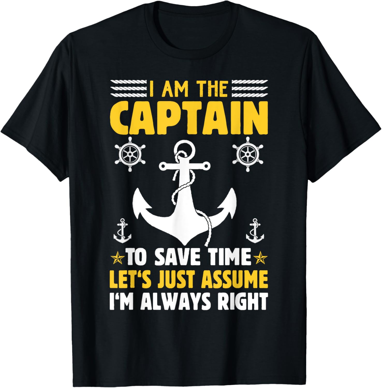 I M Captain To Save Time Let S