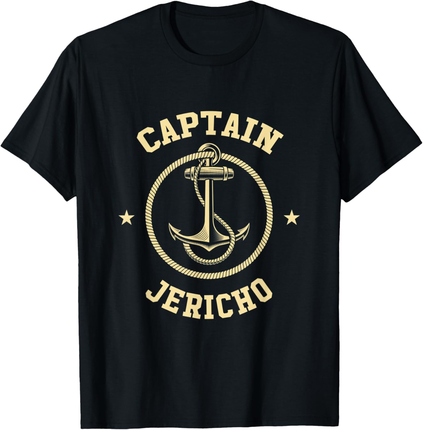 Captain Jericho Funny Personalized Name Sailing Boat
